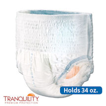 Alternate Image 1 for Tranquility® Disposable Overnight Briefs for Incontinence Heavy Duty