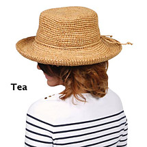 Alternate image Crochet Raffia Women's Hat