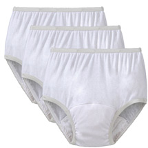 Reusable Incontinence Panties - set of 3, 10oz