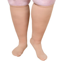 Alternate image for Sheer Closed Toe Extra Wide Calf Moderate Compression Knee High Socks