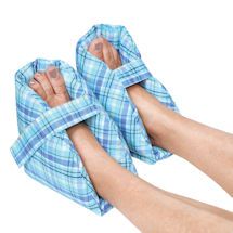 Alternate Image 1 for Plush Foot Pillow Heel Protectors