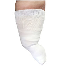 Alternate image for Beyond® Unisex Extra Wide Calf Bariatric Crew Socks - 2 Pack