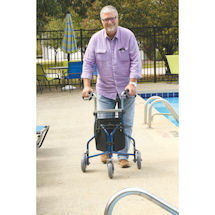 Alternate Image 12 for Support Plus® Deluxe 3 Wheel Rollator with Storage 