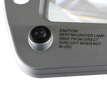 Alternate Image 6 for Adjustable Lighted Floor Standing Magnifier - 3x Magnification