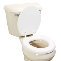 Alternate image Soft Toilet Seat with Wooden Core