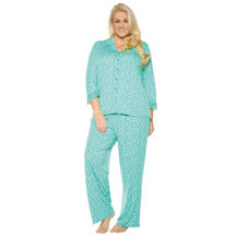 Alternate Image 5 for Rhonda Shear® Print Pajamas 