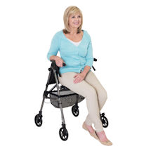 Alternate Image 19 for EZ Fold N Go Rollator with Seat