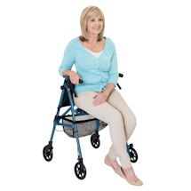 Alternate Image 11 for EZ Fold N Go Rollator with Seat