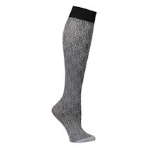 Alternate image Celeste Stein Women's Regular Calf Mild Compression Lace Socks
