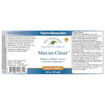 Alternate Image 1 for Mucus Clear™ Homeopathic Formula