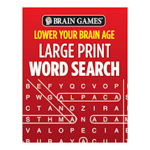 Alternate Image 1 for Brain Games® - Lower Your Brain Age Word Search Books