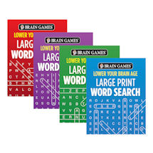 Brain Games® - Lower Your Brain Age Word Search Books