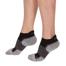 Alternate Image 5 for Unisex WP4 Wellness Socks Mild Compression No Show and Regular or Wide Calf Crew Length Socks