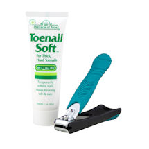 Alternate Image 2 for Toenail Soft™ Softening Cream with Clipper