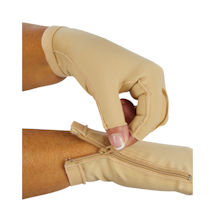 Alternate Image 1 for Zip Compression Gloves