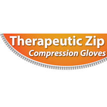 Alternate Image 3 for Zip Compression Gloves