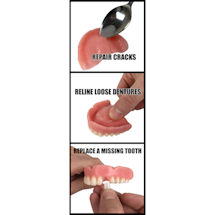 Alternate Image 1 for Instant Smile™ Denture Repair Kit