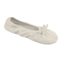 Product Image for Muk Luks Stretch Satin Ballerina Slipper - Ivory