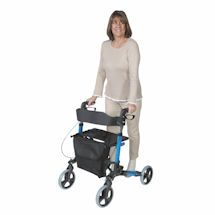 Alternate Image 1 for Aluminum Rollator with Seat