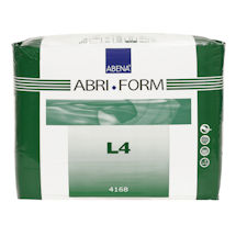 Alternate Image 6 for Abena Abri-Form™ Comfort Adult Briefs ('Plastic' Backed)-Abri-Form Comfort Level 4-Size Medium 