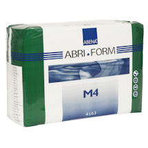 Alternate Image 3 for Abena Abri-Form™ Comfort Adult Briefs ('Plastic' Backed)-Abri-Form Comfort Level 4-Size Medium 