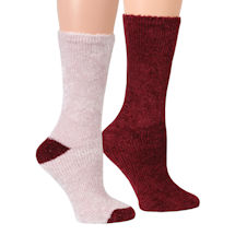 Alternate Image 2 for TrueEnergy® Unisex Crew Length Cozy Socks