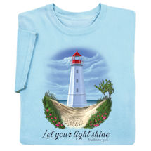 Alternate Image 1 for Women's Lighthouse Inspirational T-Shirts