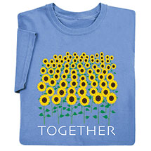 Alternate image for Together Sunflower T-Shirts or Sweatshirts