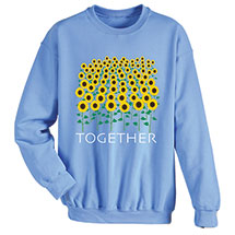 Alternate Image 2 for Together Sunflower T-Shirts or Sweatshirts