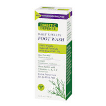 Alternate Image 1 for Diabetic Defense® Foot Moisturizer & Foot Wash