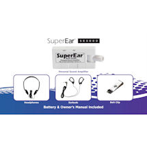 Alternate Image 9 for SuperEar® SE5000 Hearing Amplifier