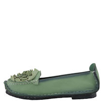 Alternate image for L'Artiste Dezi Ballerina Slip On Shoes - Green