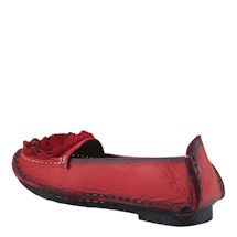 Alternate Image 4 for L'Artiste Dezi Ballerina Slip-On Shoe - Red