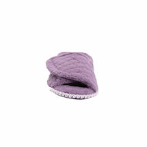 Alternate image for Muk Luks Micro Chenille Adjustable Slippers - Lilac/Ivory