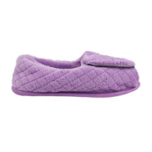 Alternate Image 1 for Muk Luks Micro Chenille Adjustable Slippers - Lavender