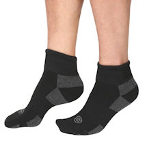 Alternate Image 3 for Doctor's Choice® Unisex Sore Toe Crew & Quarter Crew Length Socks - 2 Pairs
