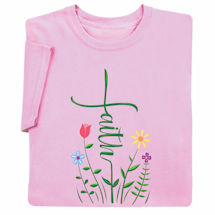 Faith T-Shirts or Sweatshirts - Faith - Pink