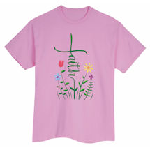 Alternate Image 1 for Faith T-Shirts - Faith - Pink