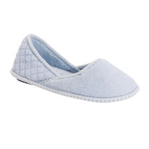 Beverly Micro Chenille Slippers - Freesia Blue