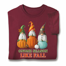 Product Image for Gnome Season Like Fall T-Shirts or Sweatshirts