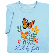 Alternate image for Walk by Faith T-Shirts or Sweatshirts