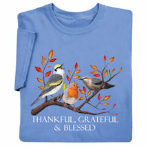 Thankful, Grateful & Blessed T-Shirts or Sweatshirts