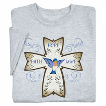 Product Image for Faith Hope and Love T-Shirts or Sweatshirts