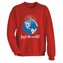 Alternate Image 2 for Joy to the World T-Shirts or Sweatshirts