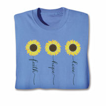 Product Image for Faith, Love, Hope T-Shirts or Sweatshirts