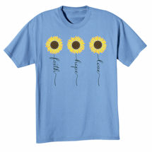Alternate Image 1 for Faith, Love, Hope T-Shirts or Sweatshirts