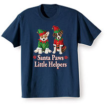 Alternate image for Santa Paws T-Shirts or Sweatshirts