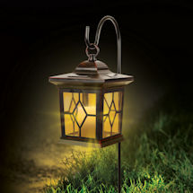 Alternate Image 2 for Solar Lantern LED Candle Light