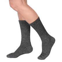 Alternate Image 1 for Unisex Cozy Diabetic Crew Length Socks