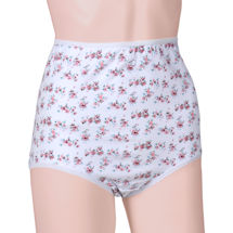 Product Image for Women's Printed Floral Elastic Leg Briefs